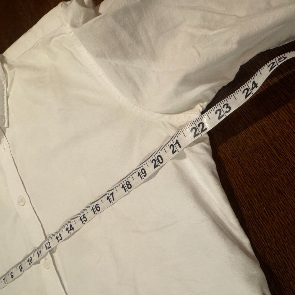 samsoe & samsoe white button up - image 5